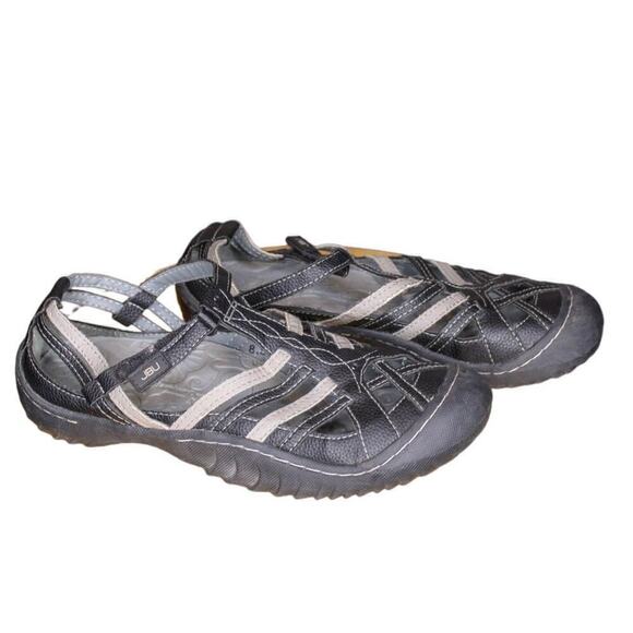 JBU Jambu Designs Shoes Vegan Active Strappy Black Gray 8.5M - Picture 3 of 5